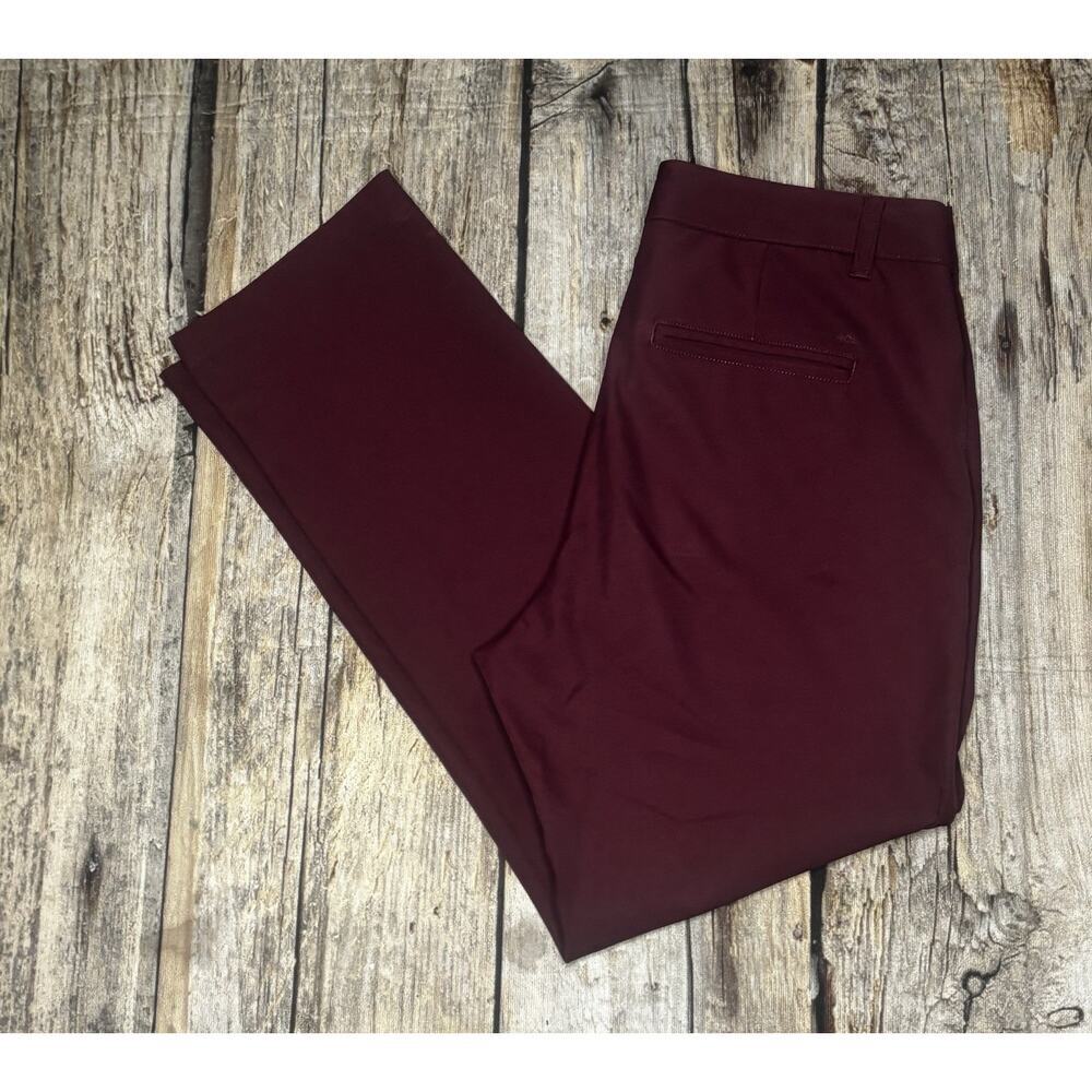Bonobos Golf Mens Burgundy Red Slim Fit Pants Size 30/30